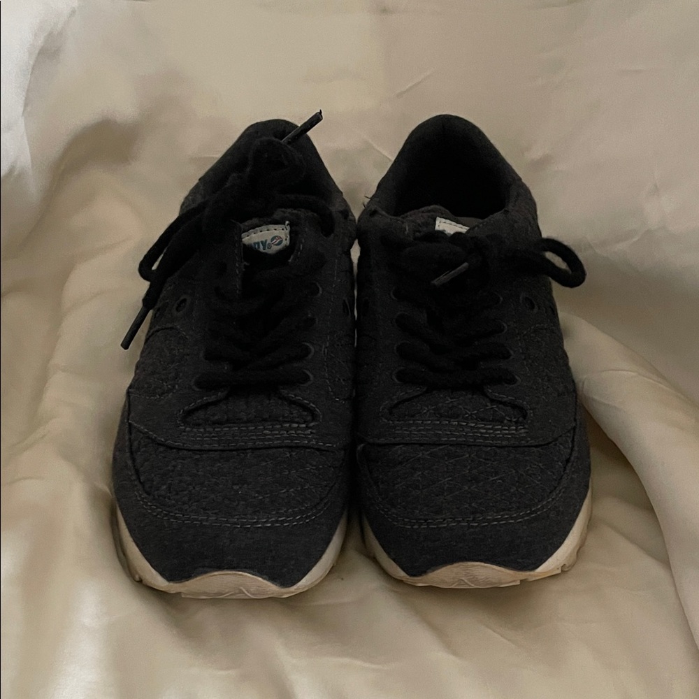 Saucony Jazz Original Charcoal Gray Wool Sneakers